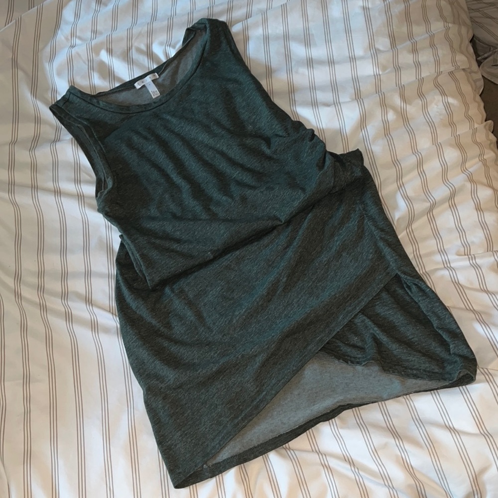 Green Bodycon Leith tanktop dress